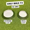 Golf Holes Raised Back - No Pin