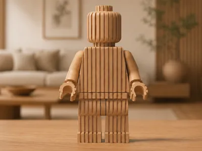 Brick Man Japandi Style