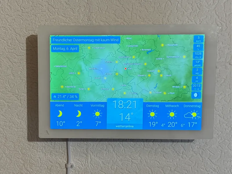Wandhalterung für WetterOnline Home 3