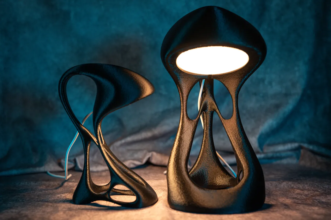 Alien Space Lamp organic - for LED Lamp Kit 001 view 2
