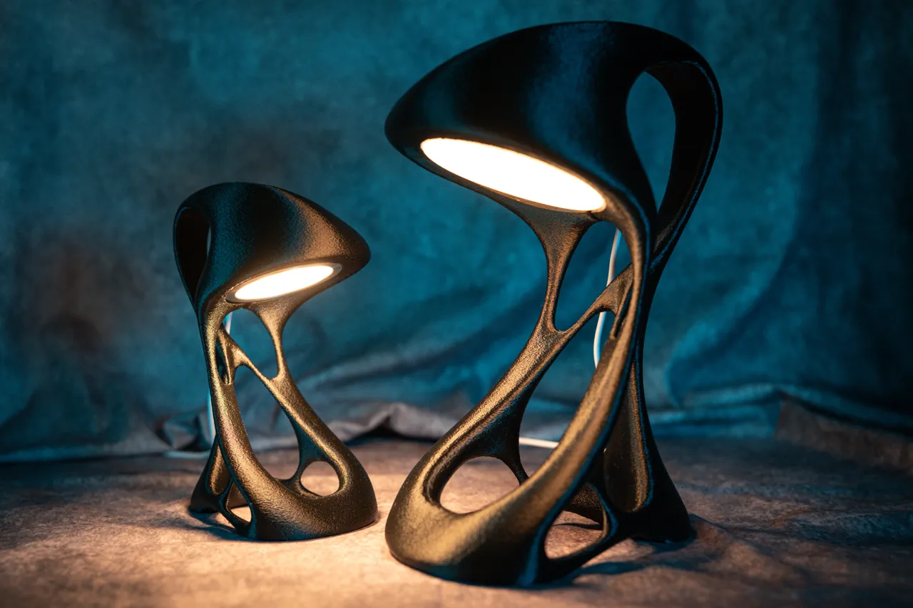 Alien Space Lamp organic - for LED Lamp Kit 001 view 3