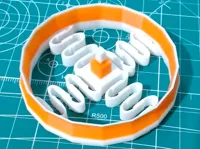 0.2mm layer, 3 walls, 5% infill