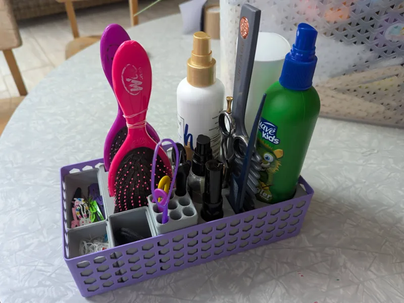 Gridfinity Hair Caddy