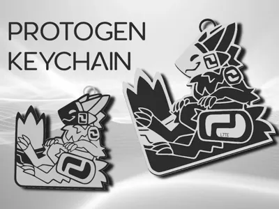Protogen Keychain 