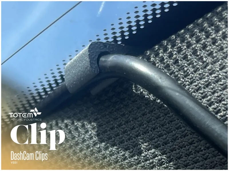 CLIP - dash cam wire clip for easy installing.