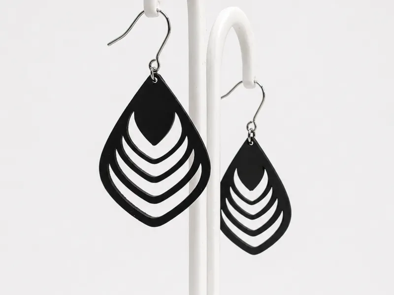 Teardrop Earrings - No AMS