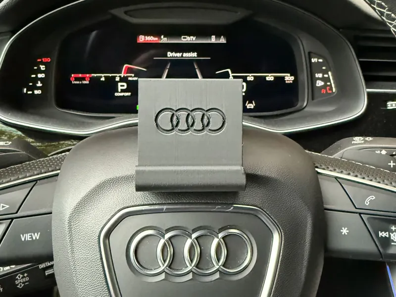 Audi Steering Wheel Phone Stand