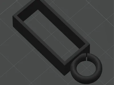 Cuban chain pendant clasp with single connect ring