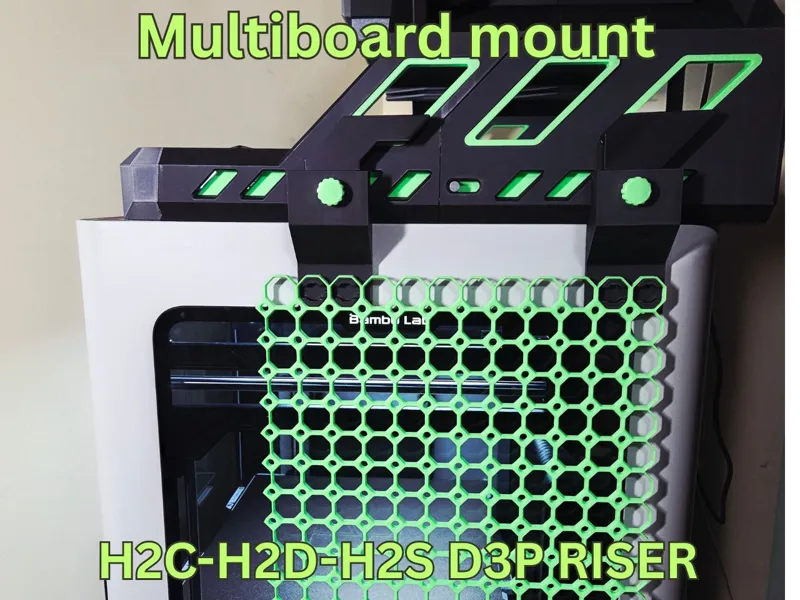 H2C-H2D-H2S D3P RISER MULTIBOARD ADAPTER