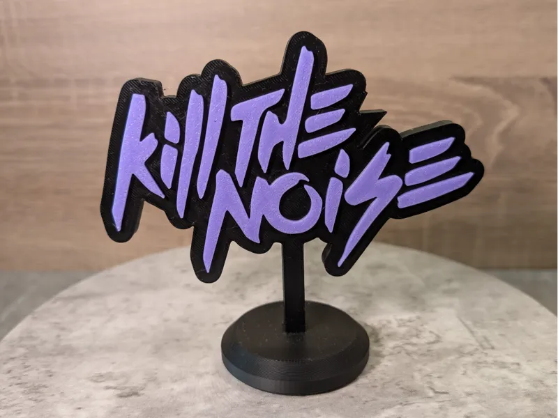Kill The Noise Logo Desk Art (Various Sizes)