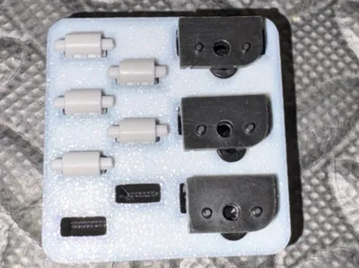 Gridfinity Bin for Filament Cutter & Nozzle Wiper