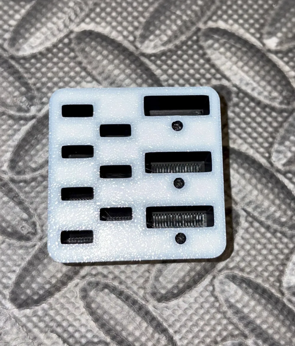 Gridfinity Bin for Filament Cutter & Nozzle Wiper by KiranJ MakerWorld ...