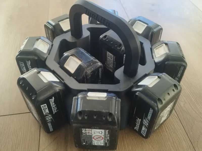 Makita 18v 10-Pack Battery Caddy