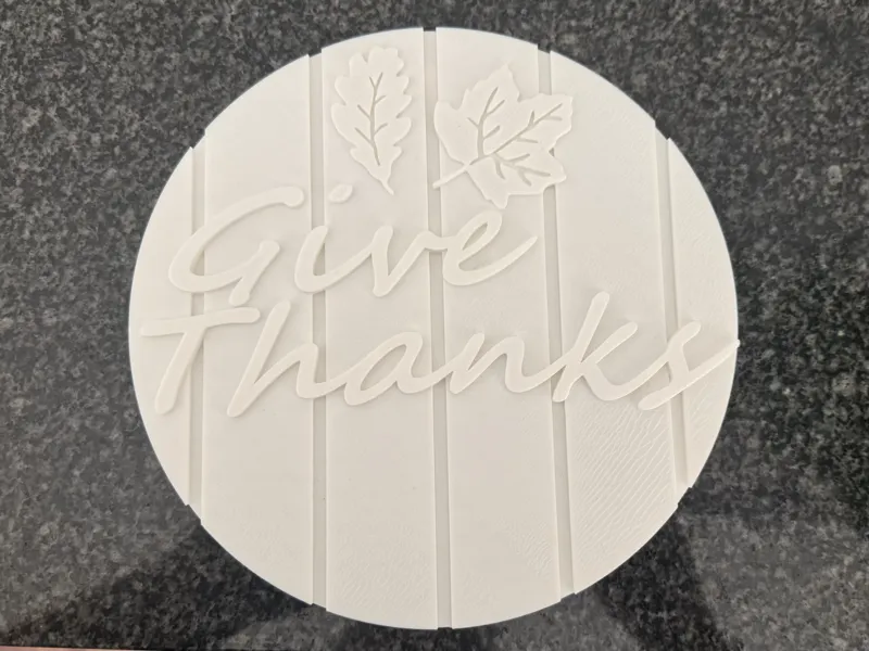 Give Thanks Decor