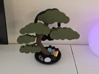 bonsai tree headphone stand v1
