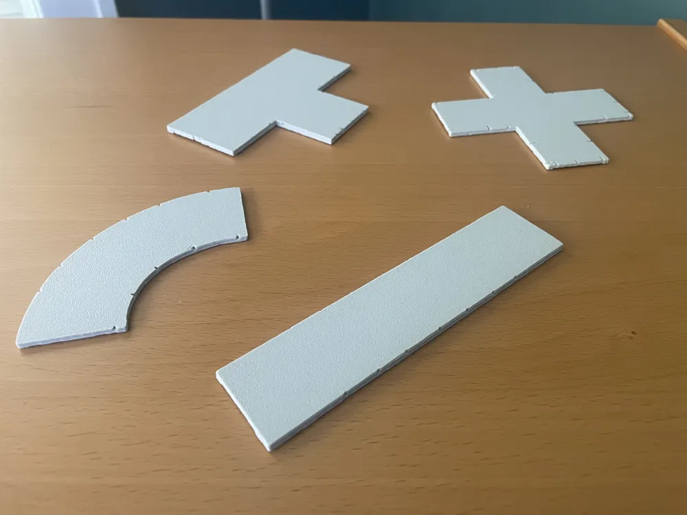 Tabletop Gaming - Modular Cobblestone Roads - Free 3D Print Model ...