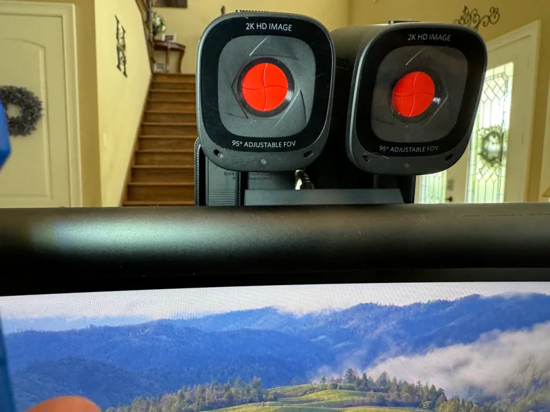 AnkerWork Double Webcam Stand for Xiaomi Light Bar
