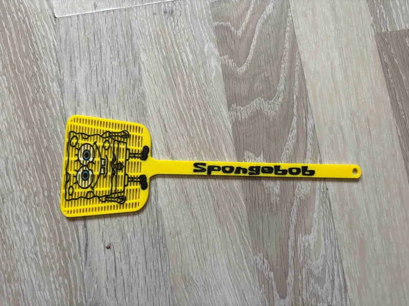 Fly Swatter-spongebob