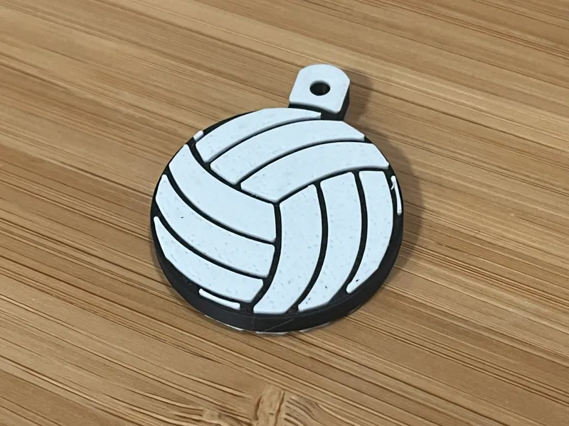 Volleyball Keychain AMS ready