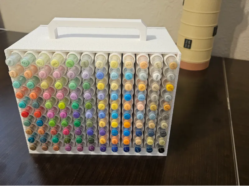 GuangNa 120 pc Acrylic marker box