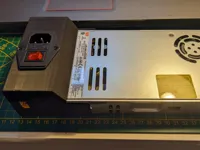 Cache pour alimentation MeanWell LRS-350-24 — photo 1