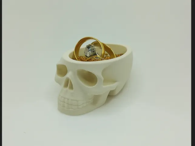 Skull Bowl for the Extravagant by Go3D MakerWorld: Download Free 3D Models
