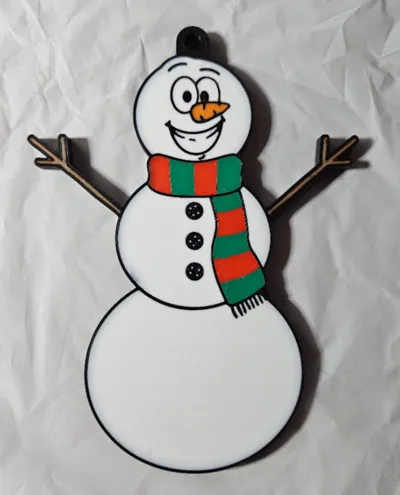 Snowman Ornament 