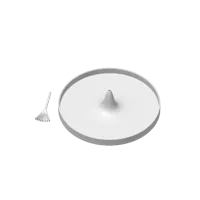 Jardin zen circulaire avec râteau — photo 2