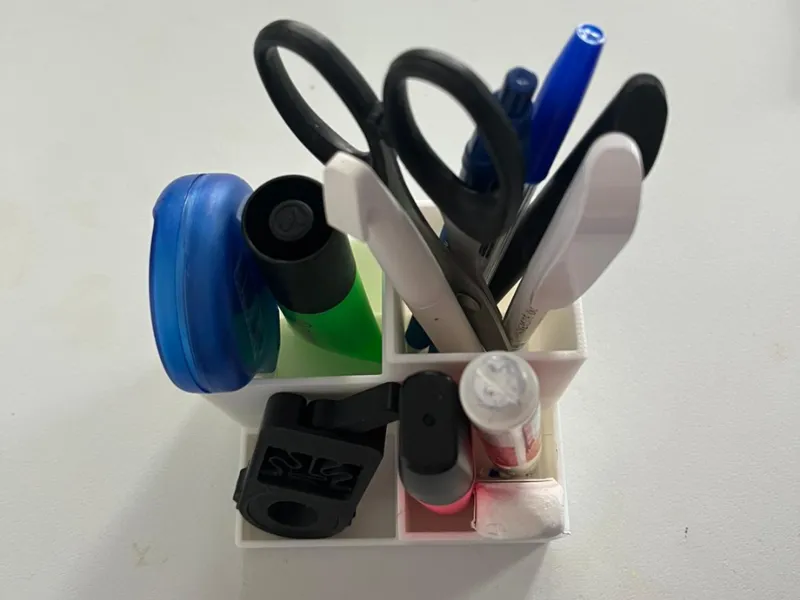 Parametric 4x Box Organizer (Fully Customizable)