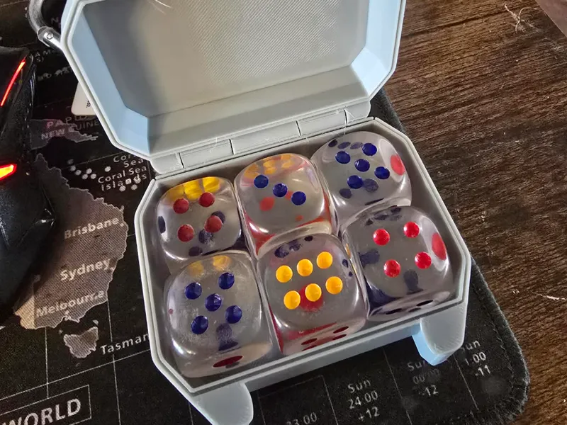 10,000 Large Dice Container