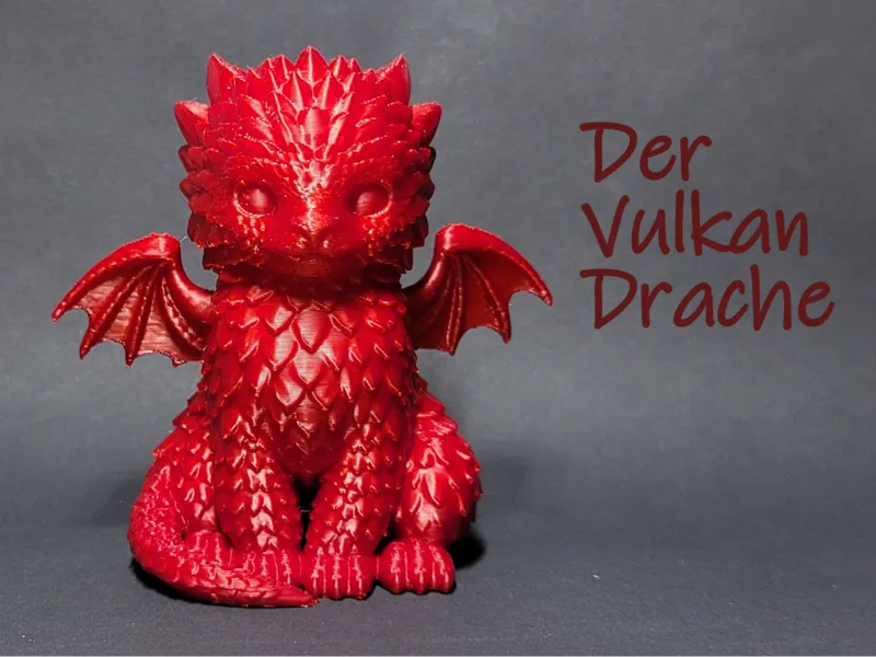 Baby Drache - Vulkan