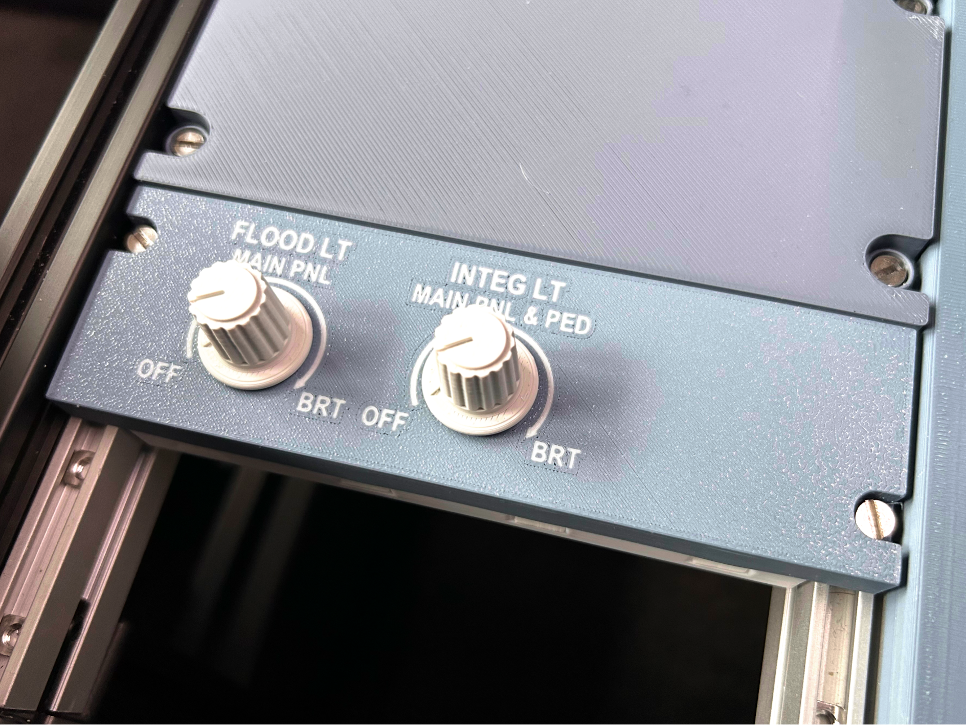 Miniatura 1 do modelo 3D A320 lighting panel