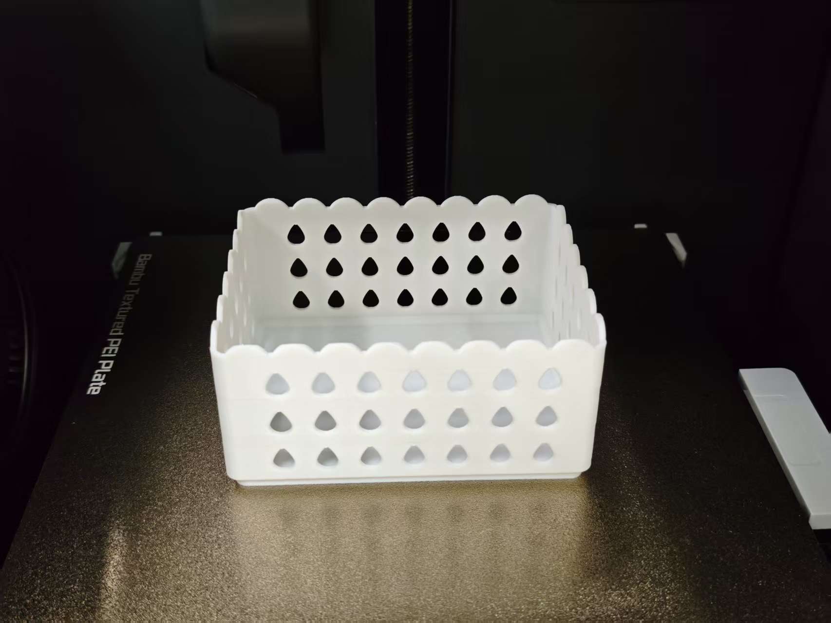 Miniatura 2 do modelo 3D 波浪收纳盒—超好看 可堆叠  小物品收纳  桌面收纳  宿舍浴室整理盒子
