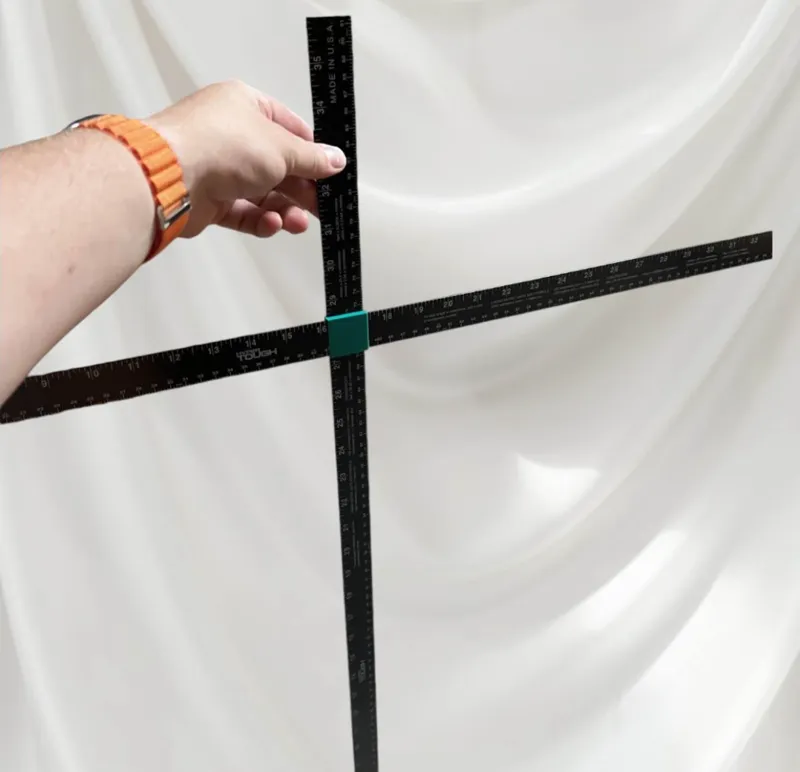 Reseller Clothes Yardstick Holder