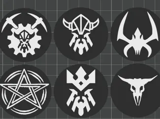 WH The Old World - Faction tokens