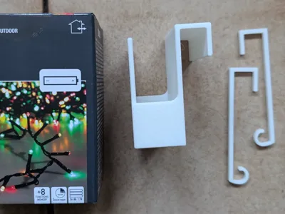 String Light Holder + Battery Compartment Cover