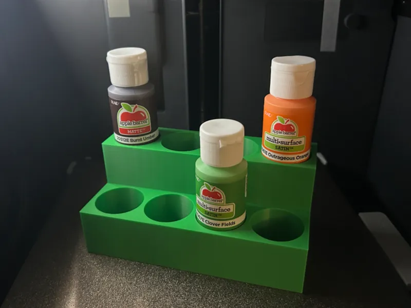 Apple Barrel Paint Rack