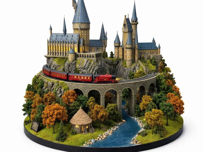 Diorama hogwarts harry potter