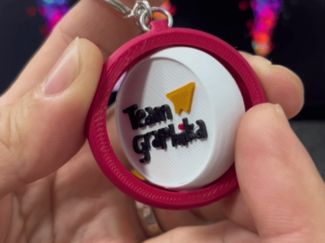 Customizable Modular Keychain Spinner