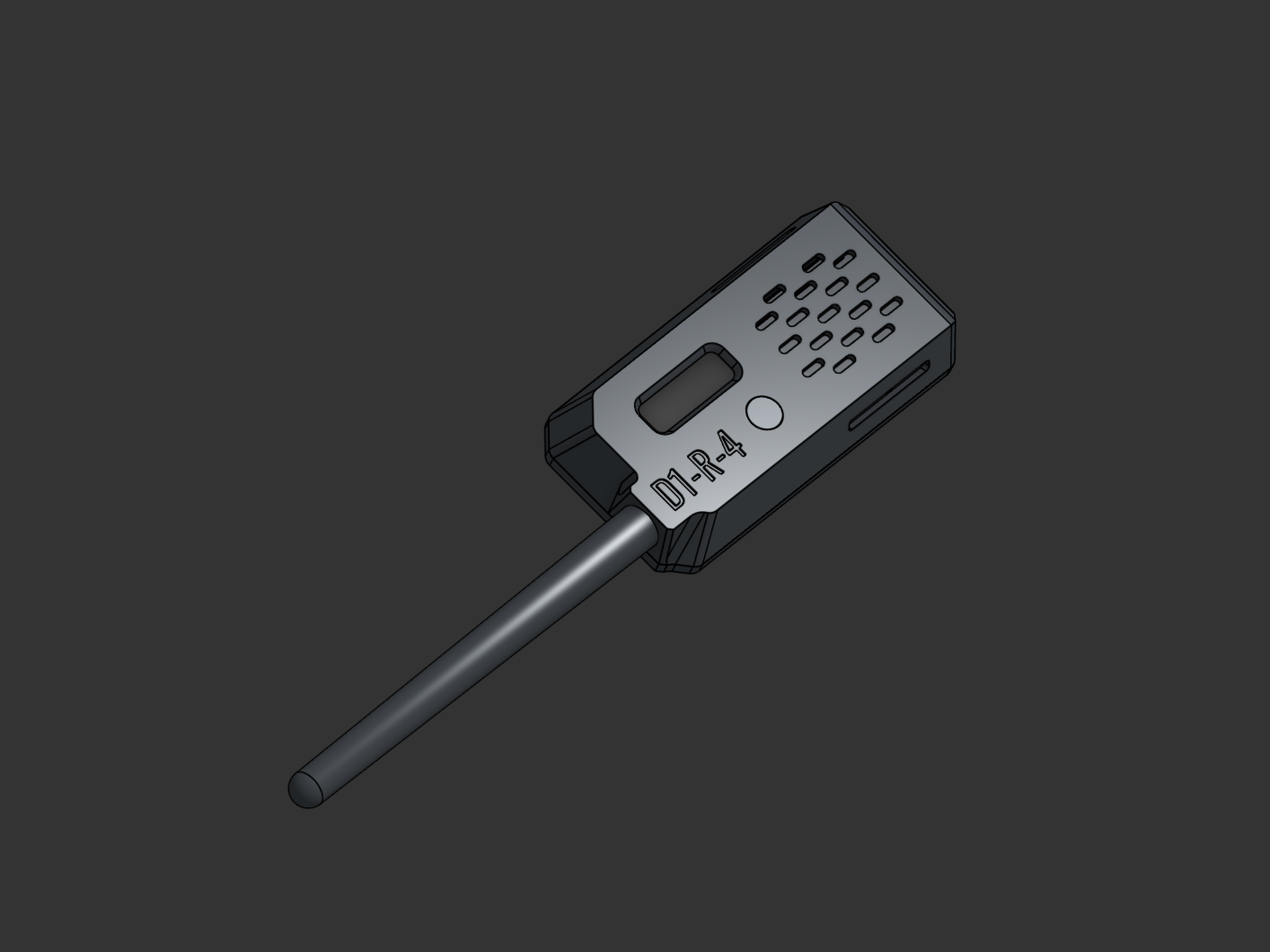 Portable ESP8266 Wi-Fi Repeater for Bambu Lab P1S 3D model