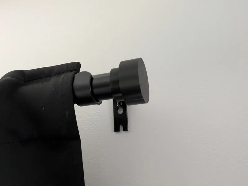 M6 Thread Curtain Rod Finial