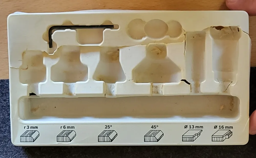 Bosch Router Bit Set Box Inlay - Free 3D Print Model - MakerWorld