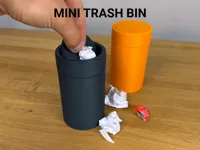 Mini Trash Bin - 0.2mm layer, 2 walls, 15% infill