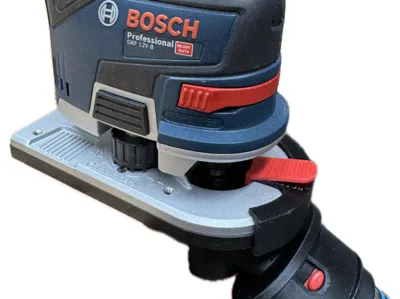 Snap-On Dust Collector for Bosch GKF 12V-8
