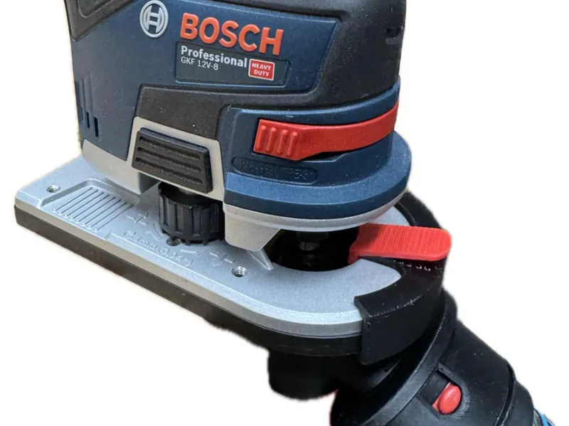 Snap-On Dust Collector for Bosch GKF 12V-8