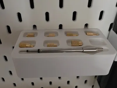 Ikea Skadis Fnirsi HS 02 Heat Set Insert Nut Holder 