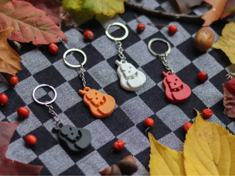Mischievous Pumpkin Keychain|Autumn SrS|Halloween