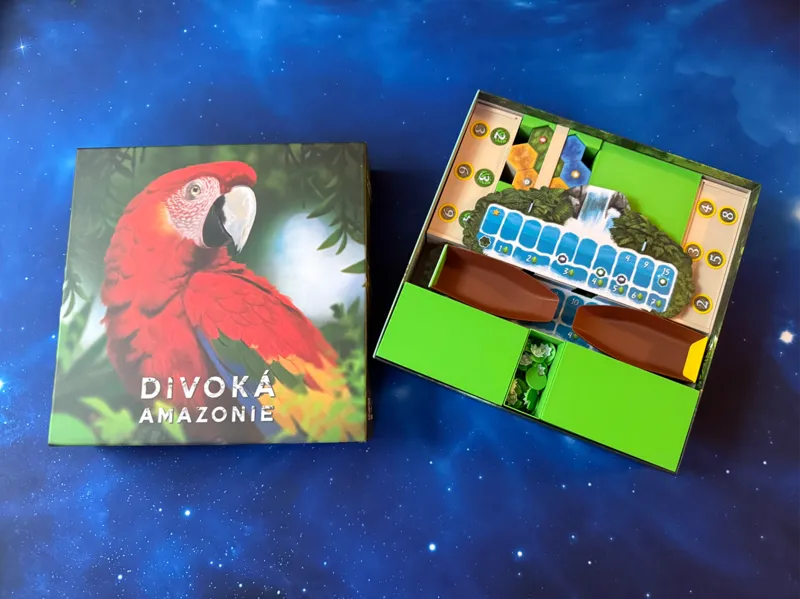 Life of the Amazonia board game Insert and more