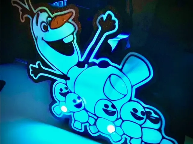 Olaf LED Lightbox