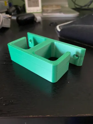 Under desk wire hanger